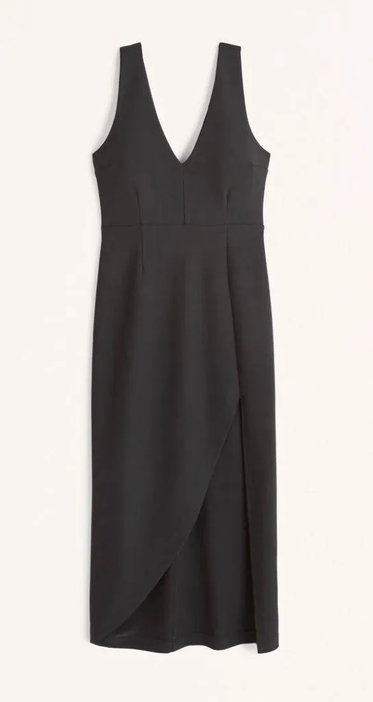 Abercrombie Black MIDI Dress - Image 6