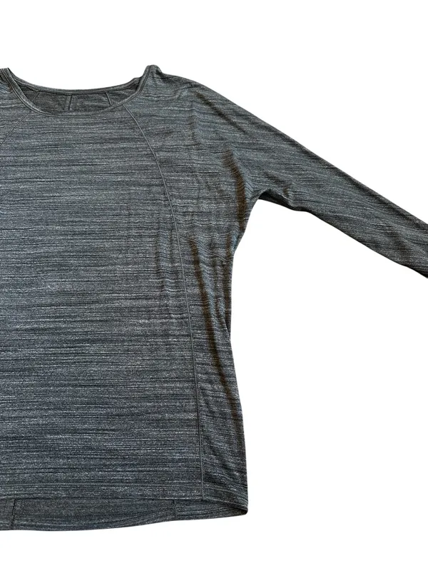 Lululemon Set To Sweat Long Sleeve Top Lightweight Activewear Yoga Athleisure - Image 3