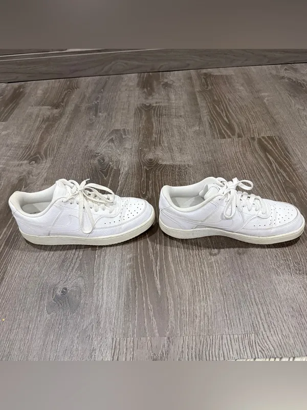 Nike White Court Vision Low Next Nature Sneaker - Image 3