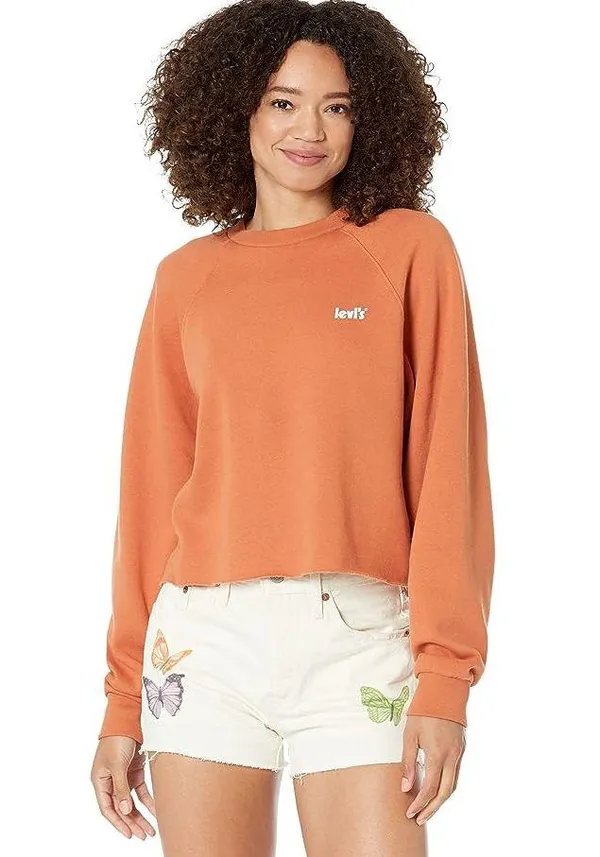 Orange Crewneck Sweatshirt - Image 3