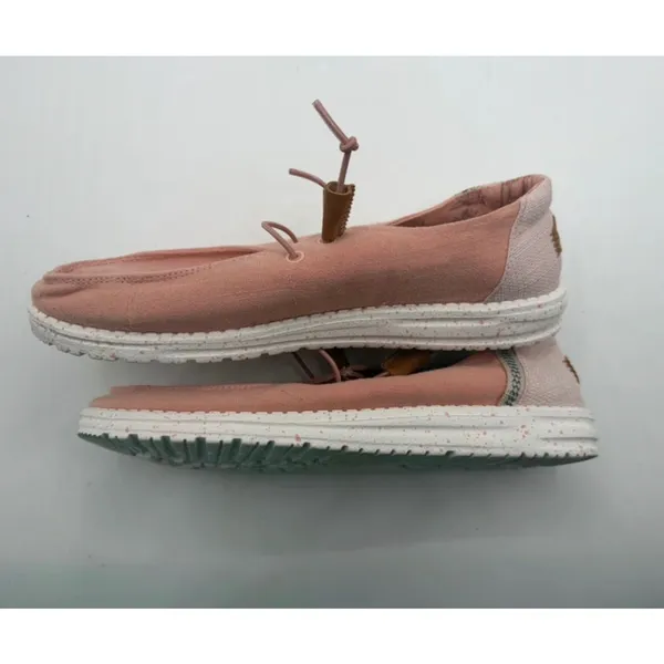 Hey Dude Wendy Washed Rose Cloud Women's Size 10 Pink Casual Lightweight Walking - Image 5
