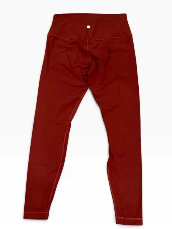 Lululemon Align 28" Legging Pants Size 10 Maroon Workout Gym Athletic Running - Image 3
