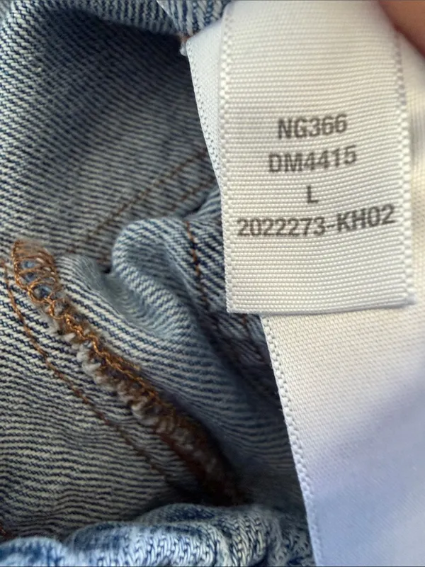 Madewell Pull-On Relaxed Jeans Large Beswick Wash High Rise Cotton Hemp NG366 - Image 6