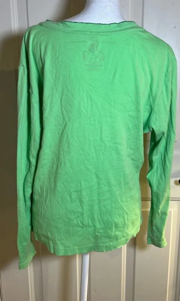 Mutts Organic Tee Green Size XL - Image 4