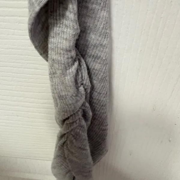 Fabletics Light Gray Turtleneck Sweater - Image 3