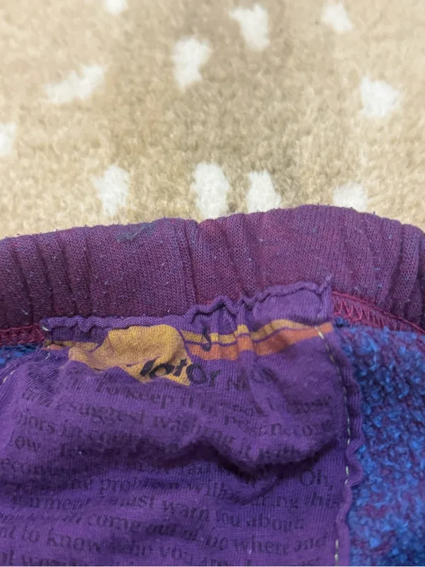 Women's Aviator Nation Lightening Bolt Fade Repeat sweatpants Plum Purple size S - Image 8