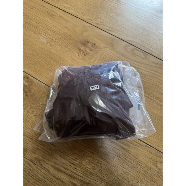 Serenade Women Size Small Button Down Shirt Crinkle Stretch Brown Office Chic - Image 12
