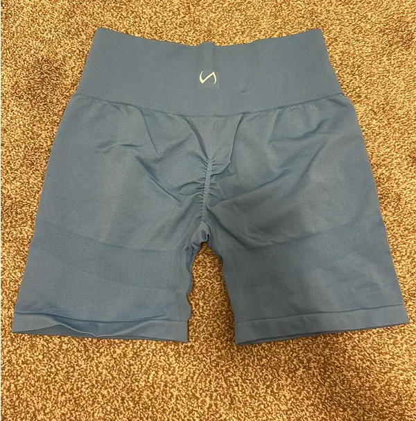 TLF Blue Biker Shorts Size L - Image 2