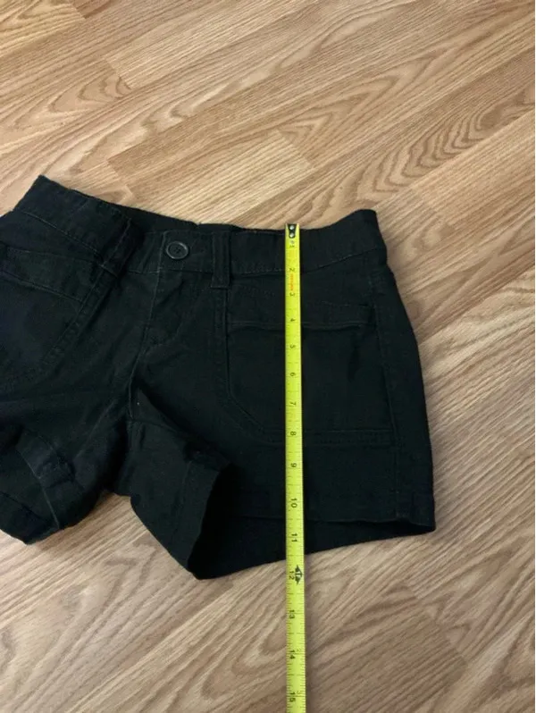 Y2K Unionbay Black Low Rise Shorts Size 1 (25W) - Image 5