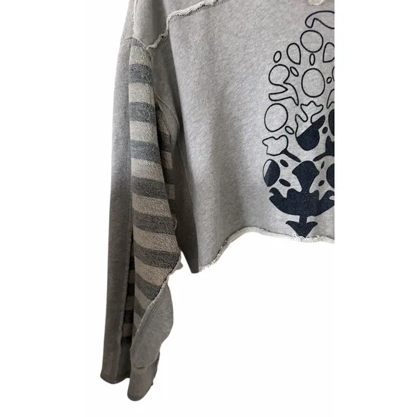 Free People Movement Nights Like This Hoodie Gray‎ Women's Size Medium - Image 8