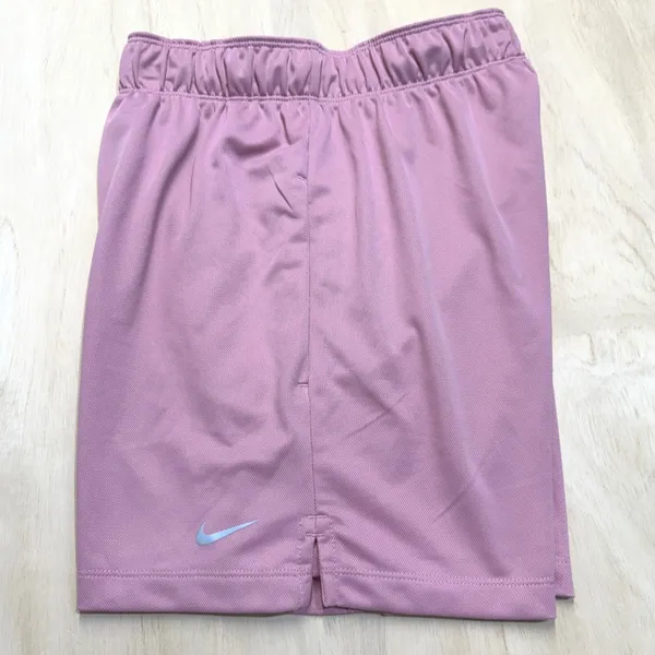 NEW Nike Attack Womens Size XS Dri-FIT Fitness Mid-Rise 5"‎ Unlined Shorts Pink - Image 5