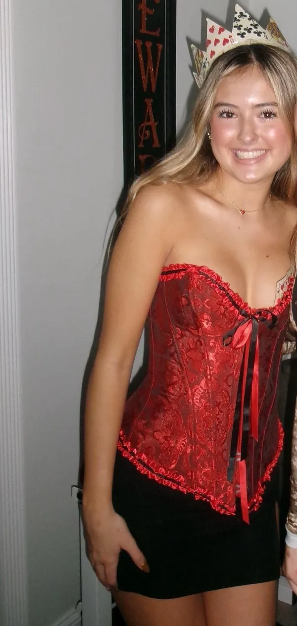 Red Corset Top Shein - Image 2