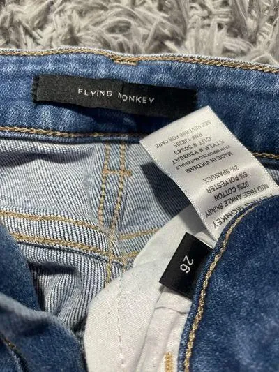 Vervet high rise skinny jeans - Image 3