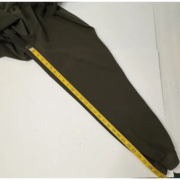 Lululemon Womens Size 8 Dark Olive Green Jogger Pants Athleisure High Rise Gym‎ - Image 5