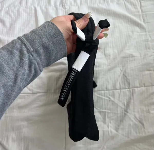 Sandy Liang Baggu x limited edition collab mini bow bag black - Image 2