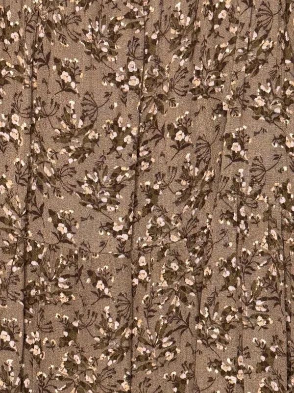 Gilli Women's Floral Long Sleeve Sweetheart Neck Dress Size L - Image 4