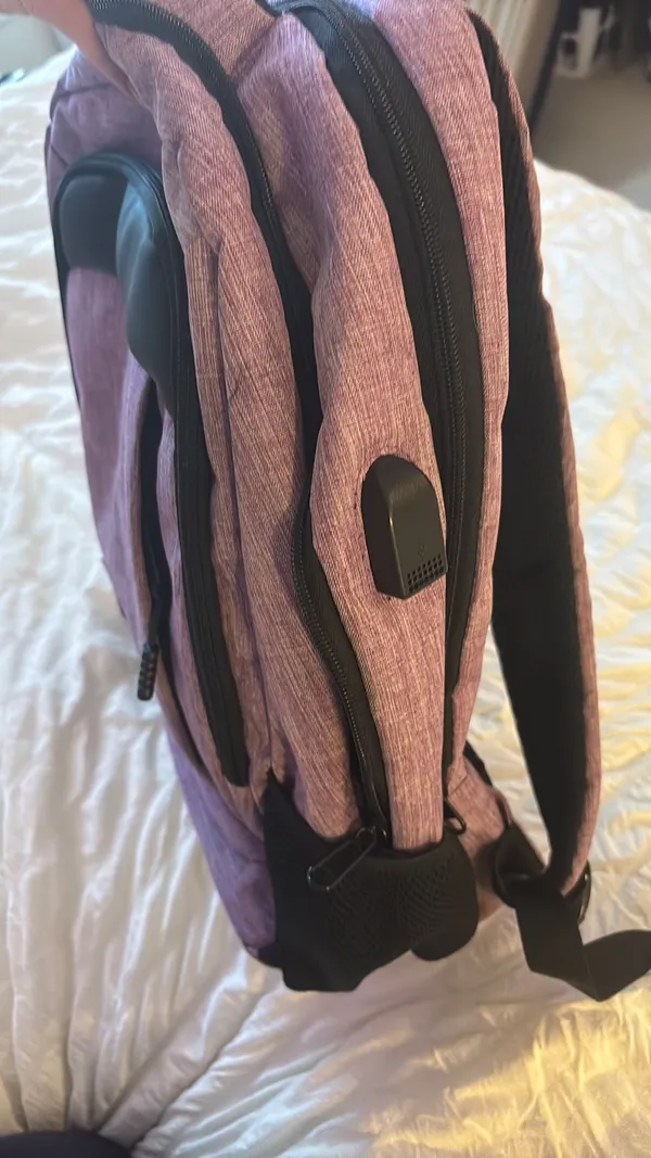Monsdle backpack Purple - Image 2