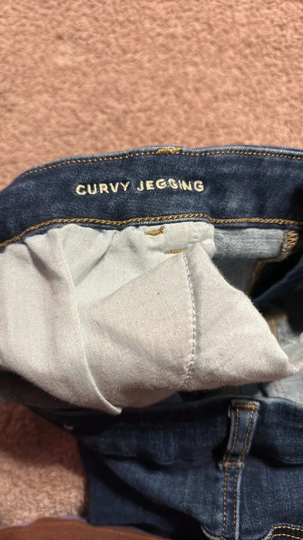American Eagle skinny jeans size 16 short curvy jeggings - Image 5