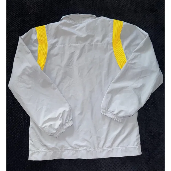 Nike‎ Michigan Wolverines Men's Silver Full-Zip On Field Jacket Size Small - Image 8