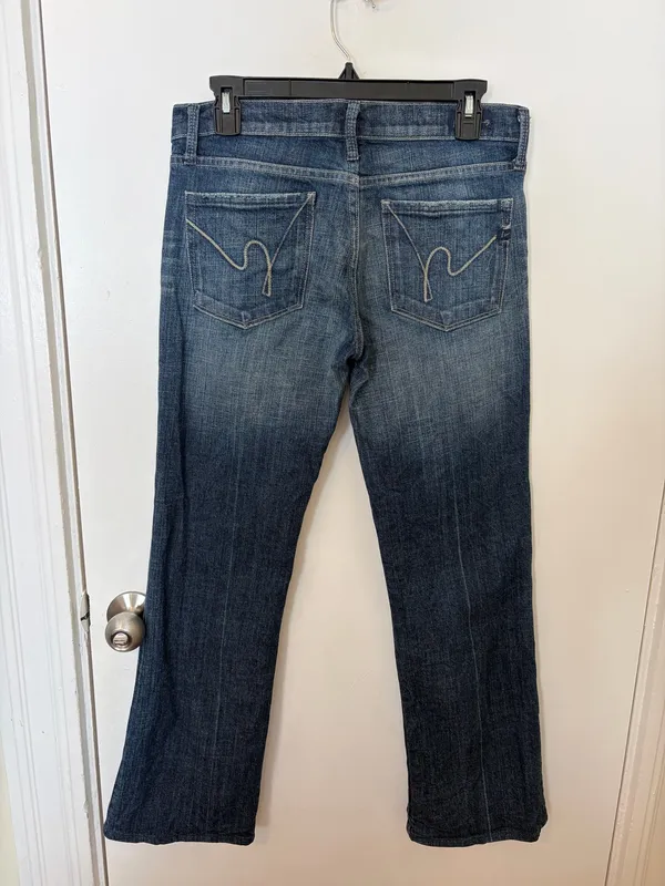 Vintage Citizens of Humanity Jeans Low Rise Bootcut made in USA size 28 - Image 2
