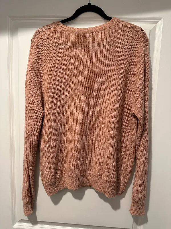 Lulus Sweater peach/pink - Image 2