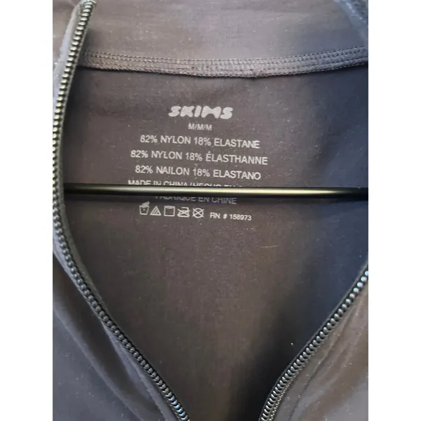 Skims Soft Smoothing Seamless Long Sleeve Bodysuit Eclipse M NWT SOLD OUT - Image 7