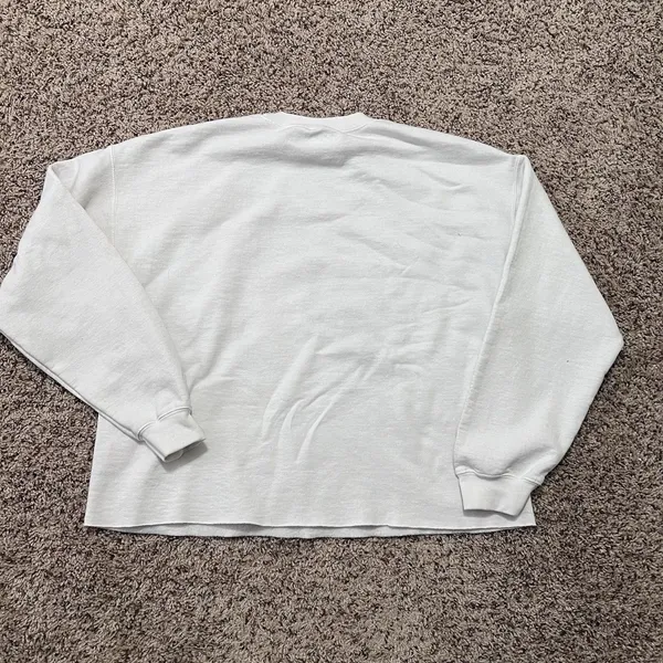 Gina Women’s White Sweatshirt Size Large - Image 3