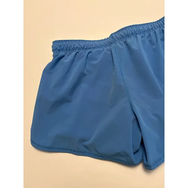 Nike Running Shorts Women Medium Blue Dri-FIT Just Do It Waistband 3 Inch Inseam - Image 6