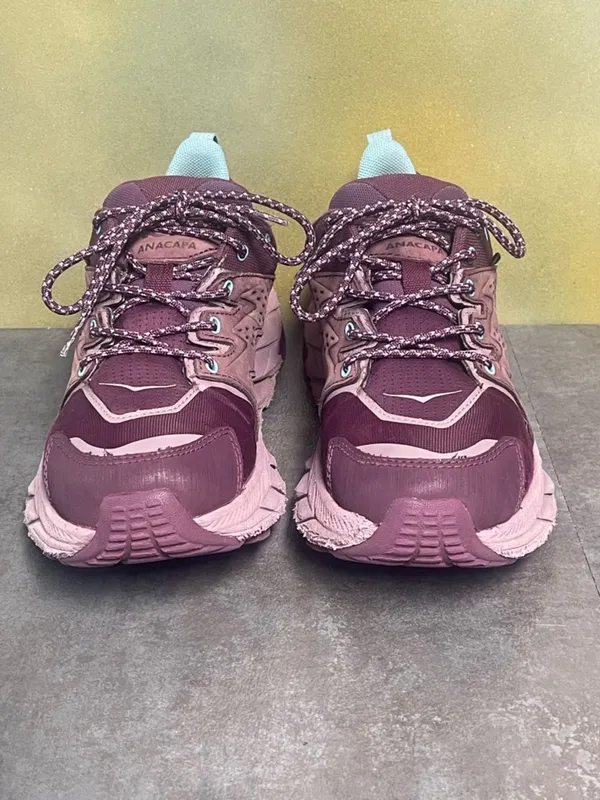 Hoka One One Anacapa Low GTX Women's Purple Trail/Hiking Shoes Size 8B - Image 5
