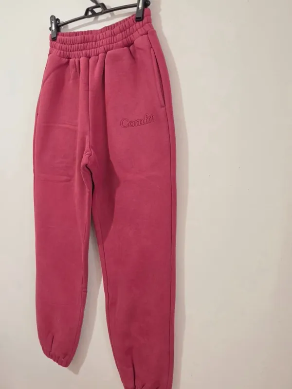 Comfrt Minimalist Sweatpants - Berry - Women's Size S - KJHU54 - Image 3