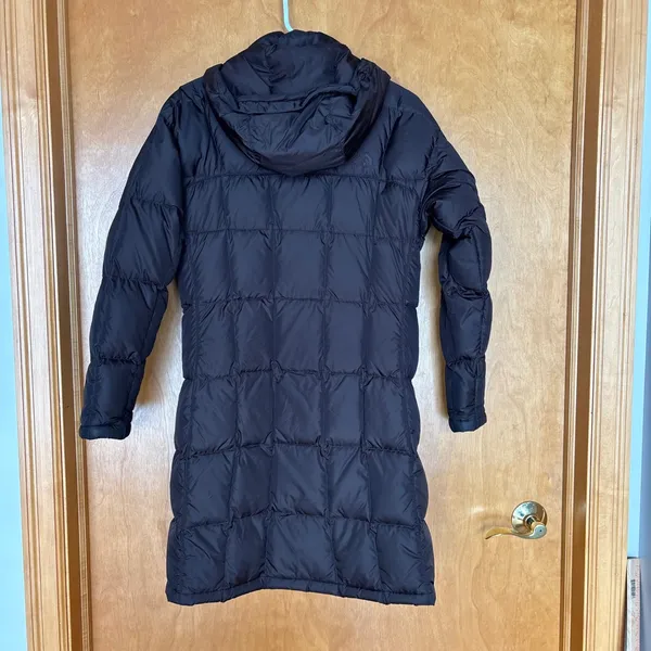 The North Face Metropolis 600 Fill Down Parka Brown Women Small Puffer Coat Hood - Image 11