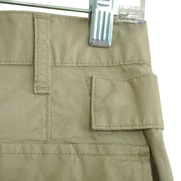 Agolde Los Angeles Khaki Tan Cargo Utility Wide Leg Cropped Pants Womens Size 25 - Image 6
