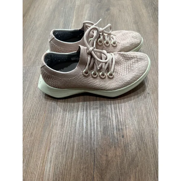 Allbirds Wool Runners‎ Pink Womens Size 8.5 Athleisure Sneakers Shoes - Image 4