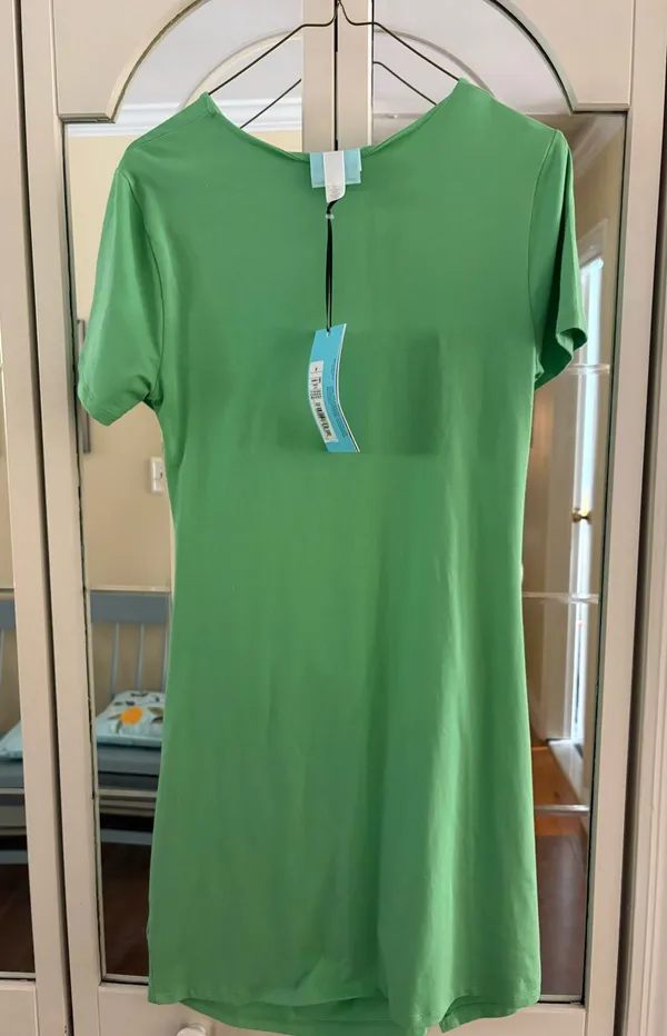 Green midi dress “Future Collective” brand Size M - Image 2