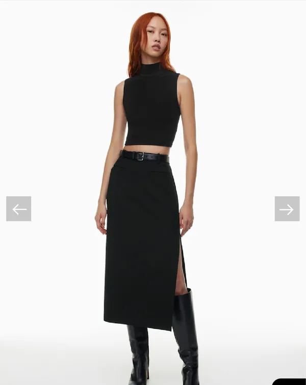 Babaton Aritzia Sculpt Knit Top - Image 2