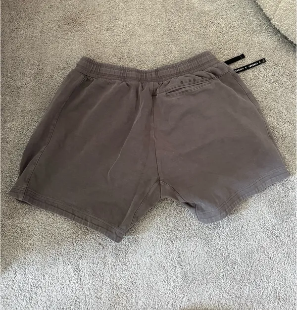 YoungLA Men Shorts Gray Size XL - Image 2