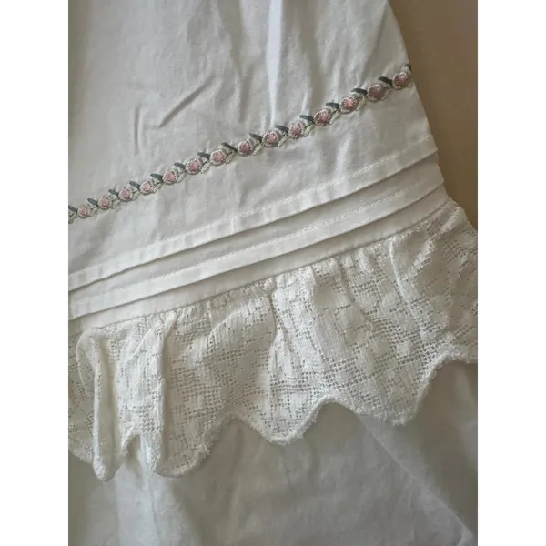 NWT Free People Maeberrie Embroidered Crop Top + Skirt Set - Image 8