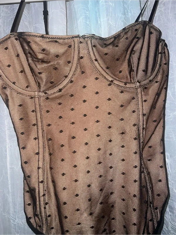 NWOT White Fox Boutique No Looking Back Bodysuit size XS - Image 3