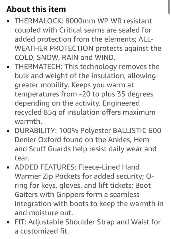 Arctix Black Insulated Bib Overalls - Image 6