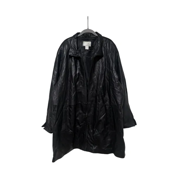Worthington Women's Black Genuine Lambskin Leather Jacket 3X - Image 2