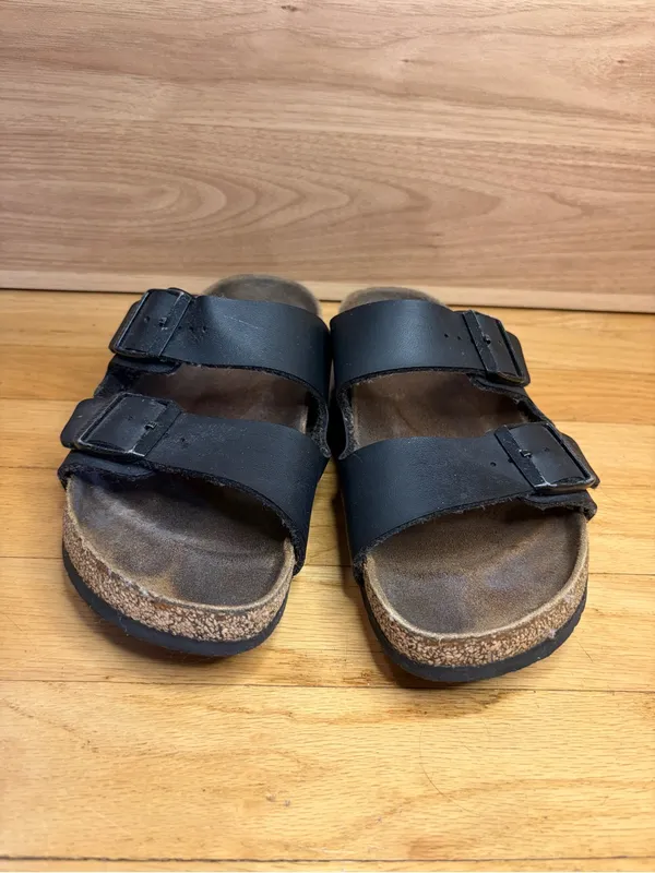 Birkenstock Arizona Birko-Flor Sandals in Black - Size 40 - Image 3