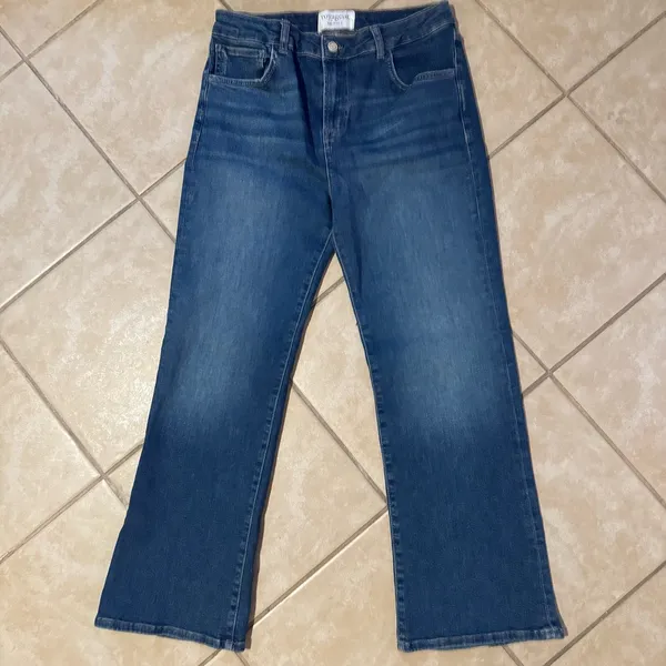 Mersea Voyageur Nomad Cropped Mini Boot Jeans - Image 4