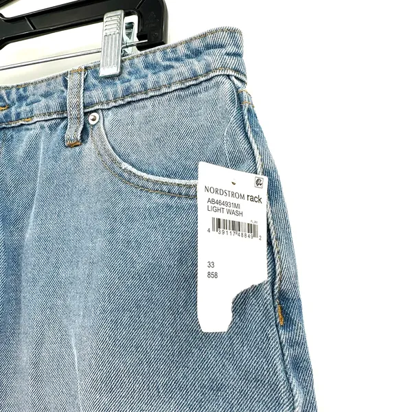 Abound size 33 NEW‎ with tags blue jean denim mini skirt - Image 6