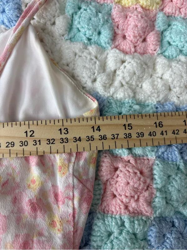 Cotton Candy Pink & Yellow Floral Ruched Spaghetti-Strap Mini Dress - Image 6
