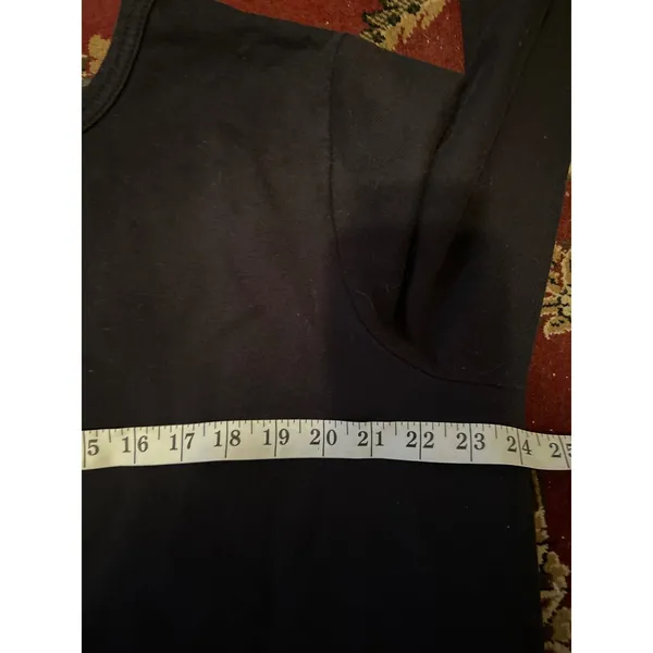 Ellos Black Long Sleeve Tunic Dress Pockets Side‎ Slits Plus Size L 18 20 - Image 9
