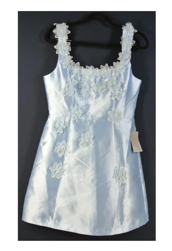 Elliatt Mini Dress Blue - Image 3
