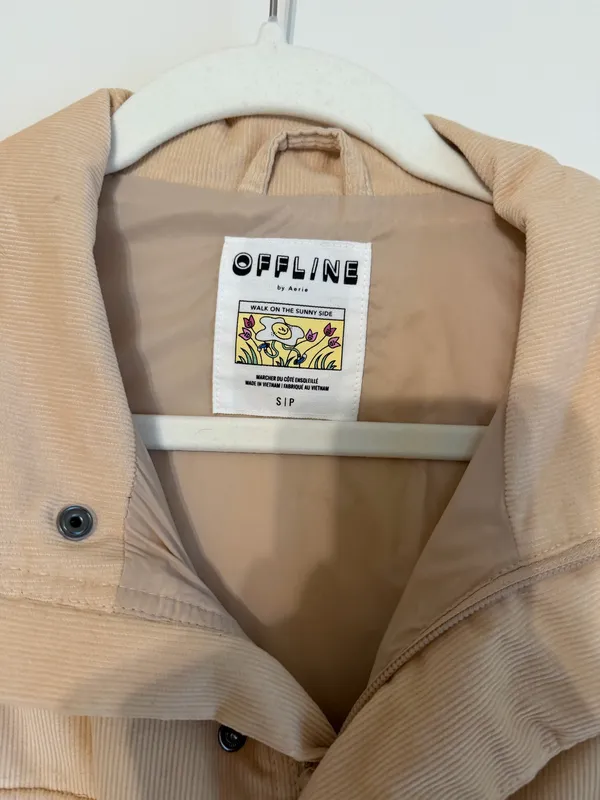 Aerie Corduroy Jacket Zip-Up - Image 6