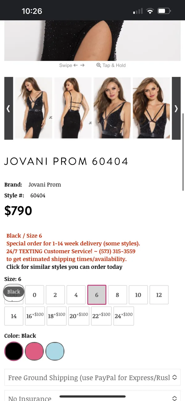 Jovani Prom Dress - Image 5