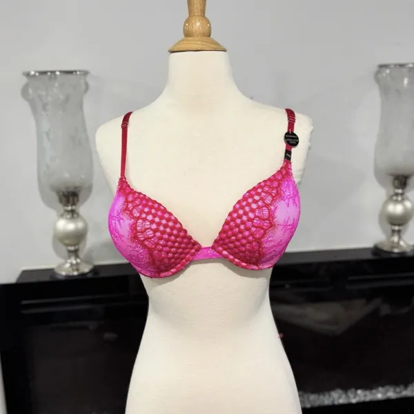 Victoria's Secret Bombshell Plunge Push-up Add 2 Cup Sizes Bra - Image 6