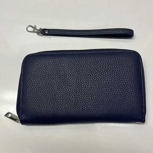 NFL Officially Licensed Zip Organizer Blue Wallet New York Giants Wristlet - Image 14